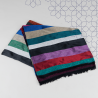 Handmade Traditional Throw Blanket - MultiColor - Sabra