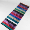 Handmade Traditional Throw Blanket - MultiColor - Sabra