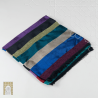 Handmade Traditional Throw Blanket - MultiColor - Sabra