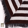 Handmade Traditional Throw Blanket - Brown - Mobra