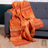 Handmade Traditional Throw Blanket - Sunrise 2 - Sabra & Silk