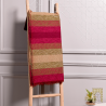 Handmade Traditional Throw Blanket - Red - Mobra