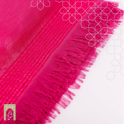 Handmade Traditional Throw Blanket - Pink - Sabra & Silk