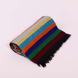 Handmade Traditional Throw Blanket - MultiColor 2 - Mobra