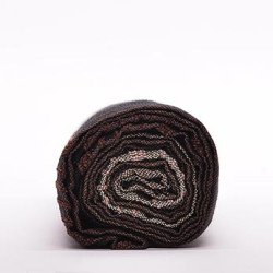 Handmade Traditional Throw Blanket - Black Gold - Sabra