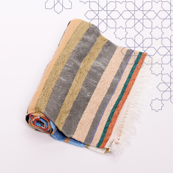 Handmade Traditional Throw Blanket - MultiColor 2 - Sabra