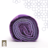 Handmade Traditional Throw Blanket - Purple - Sabra