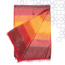 Handmade Traditional Throw Blanket - Sunrise - Sabra & Silk