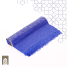 Handmade Traditional Throw Blanket - Blue - Sabra & Silk