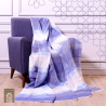 Handmade Traditional Throw Blanket - Light Blue - Sabra & Silk