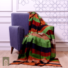 Handmade Traditional Throw Blanket - MultiColor - Mobra