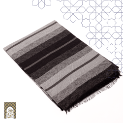 Handmade Traditional Throw Blanket - Black - Wool